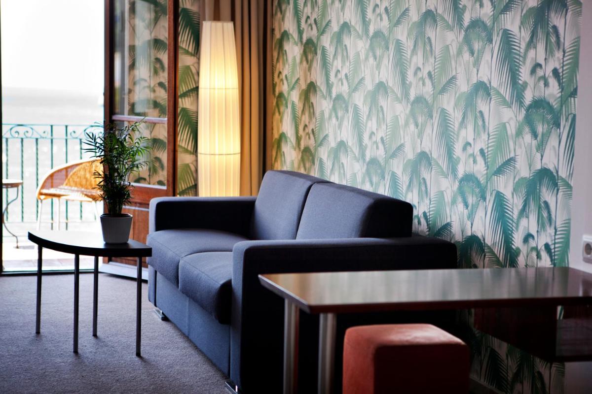 Zona de estar de Hotel Esplendido