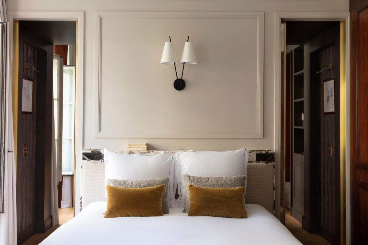 Un ou plusieurs lits dans un hébergement de l'établissement Les Jardins du Faubourg Hotel & Spa by Shiseido