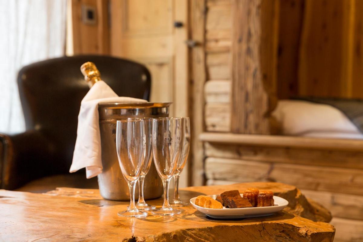 Boissons dans l'établissement Chalet-Hôtel Hermitage