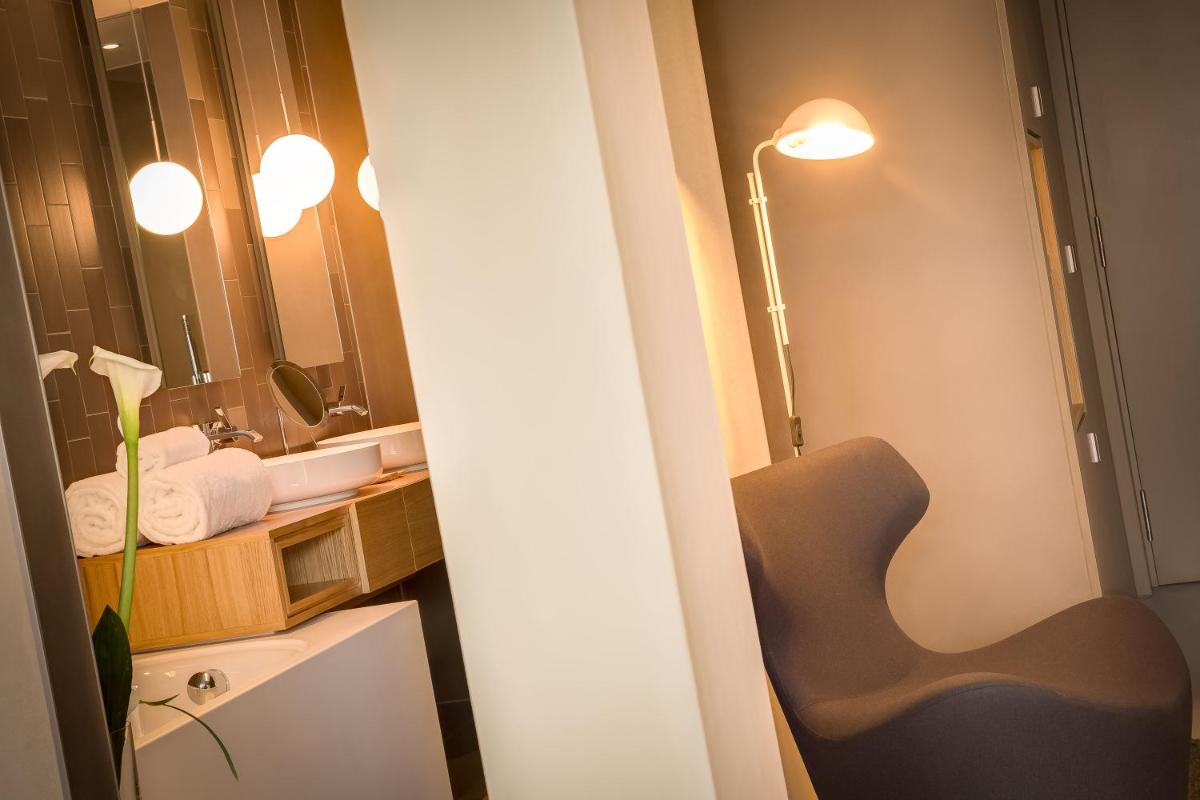 Cama o camas de una habitación en Ohla Eixample
