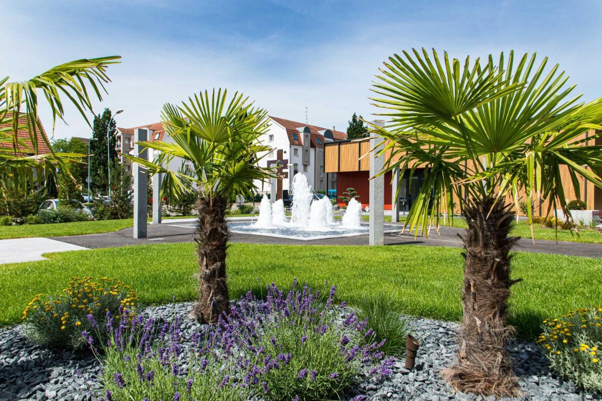 Jardin de l'établissement Europe Haguenau – Hotel & Spa