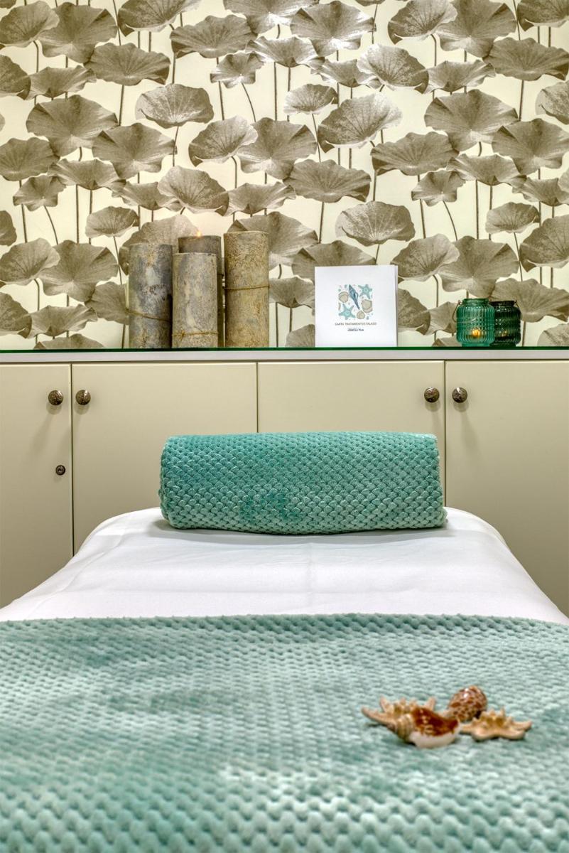Cama o camas de una habitación en Eurostars Louxo Talaso