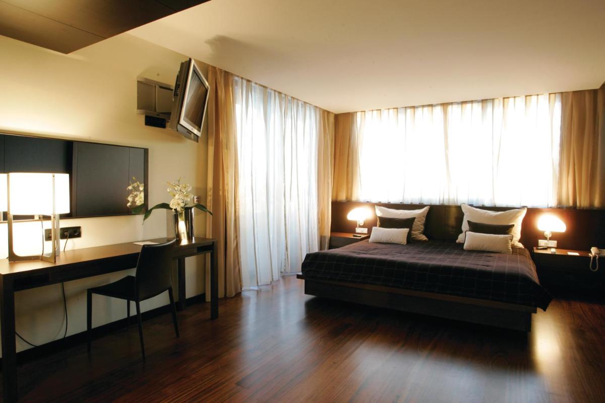 Uma área de estar em Montebelo Viseu Congress Hotel & Spa