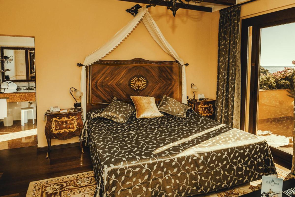 Cama o camas de una habitación en Rigat Park & Spa Hotel - Adults Recommended