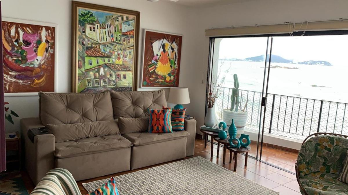 Apto Guarujá de frente para o mar - Praia Astúrias - Housity