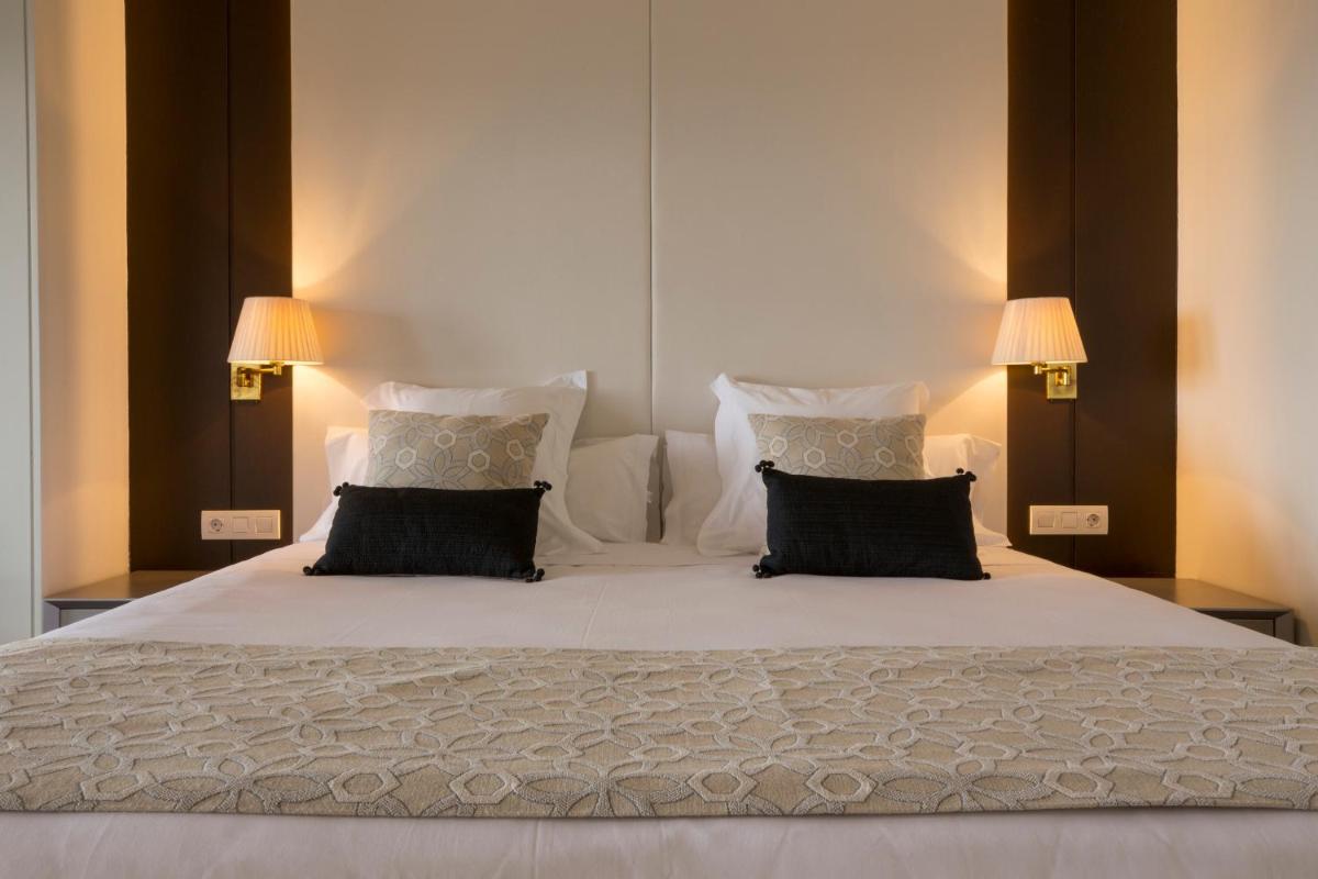 Cama o camas de una habitación en Hotel Santa Marta