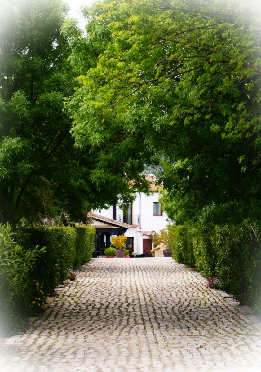 Jardín al aire libre en Cortijo Salinas