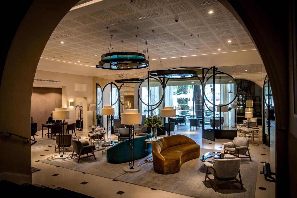 Coin salon dans l'établissement Maison Albar Hotels L’Imperator