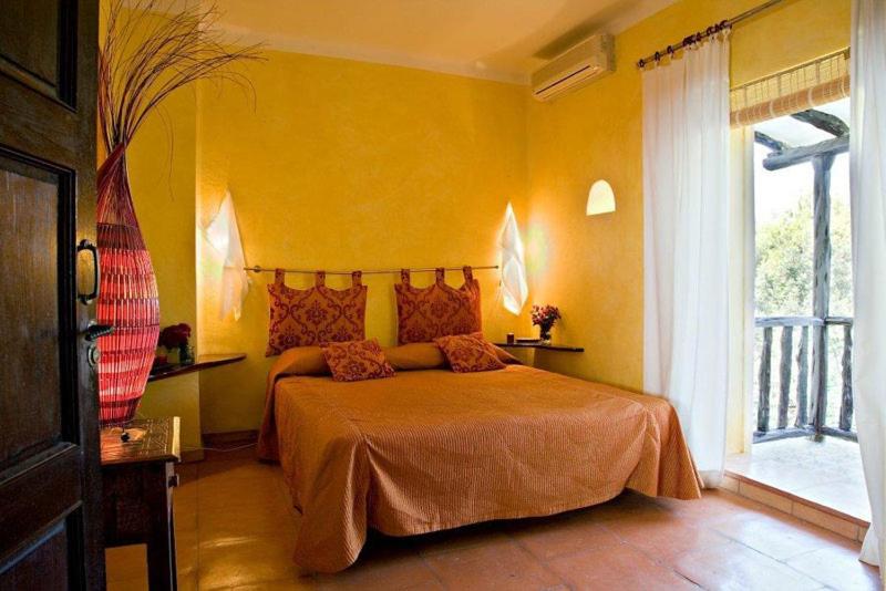 Cama o camas de una habitación en Agroturismo Can Talaias San CArlos