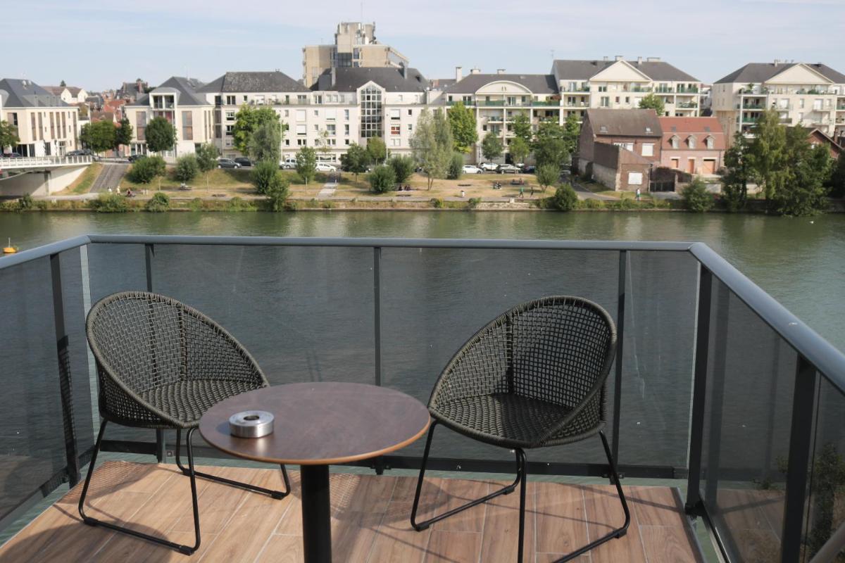 Balcon ou terrasse dans l'établissement Aiden by Best Western T'aim Hotel & SPA