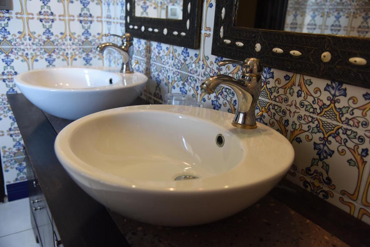 Salle de bains dans l'établissement Châtellerie De Schoebeque