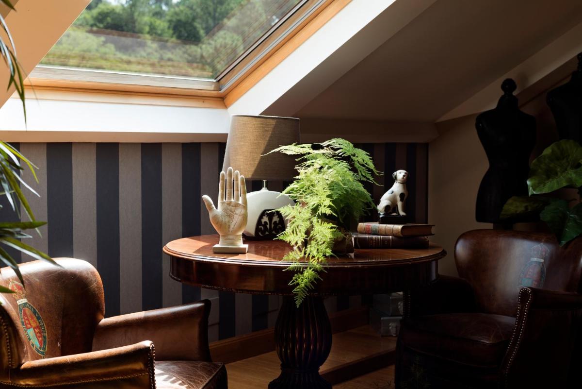 Zona de estar de A Quinta Da Auga Hotel Spa Relais & Chateaux
