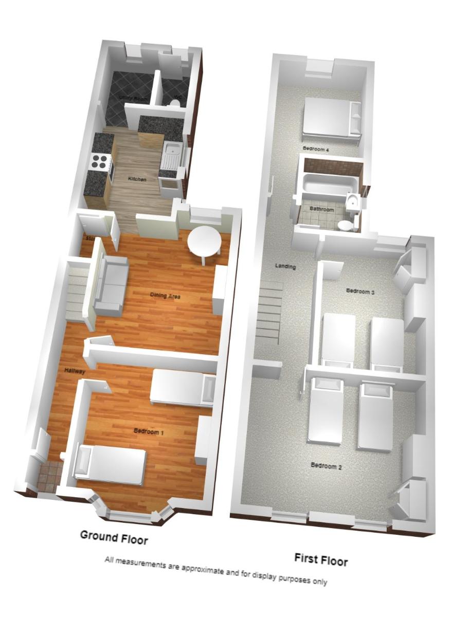 Hampton House by YourStays - 4 Bedroom House in Centre of Crewe - Housity