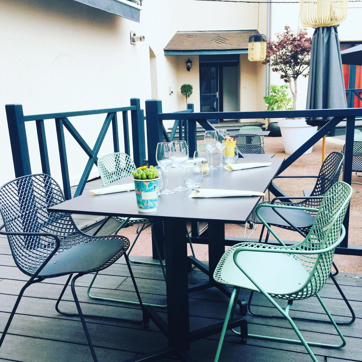 Balcon ou terrasse dans l'établissement Hotel Normandy