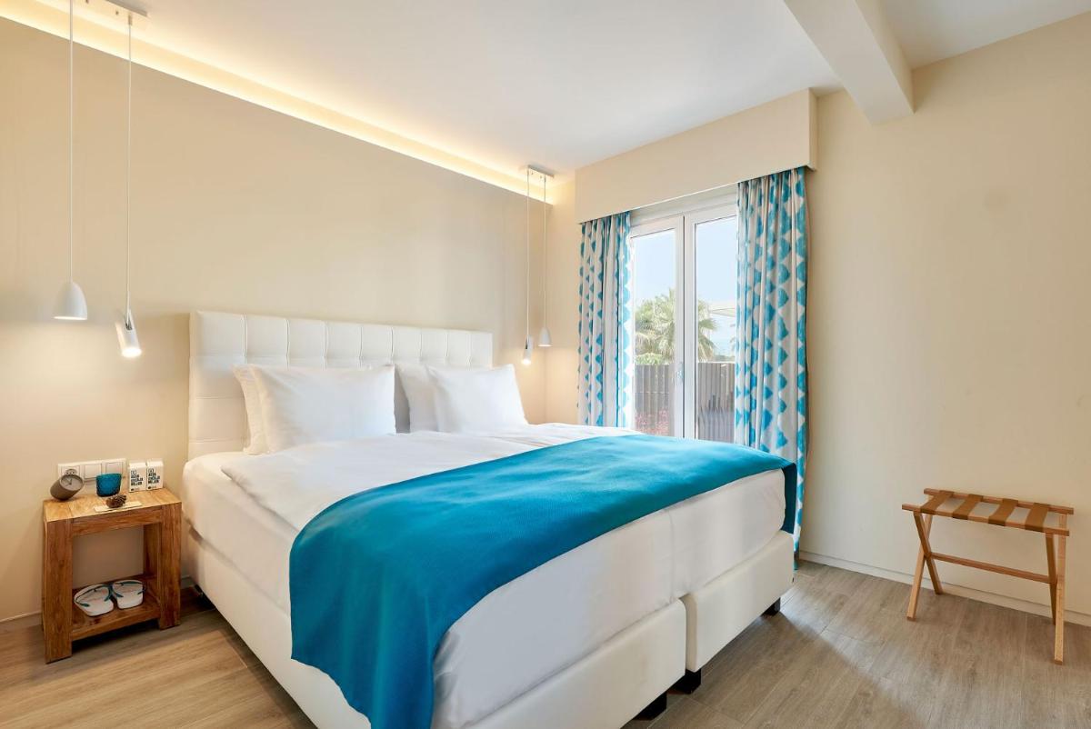 Cama o camas de una habitación en 7Pines Resort Ibiza, part of Destination by Hyatt