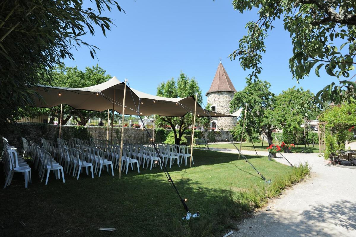 Jardin de l'établissement Domaine de Suzel