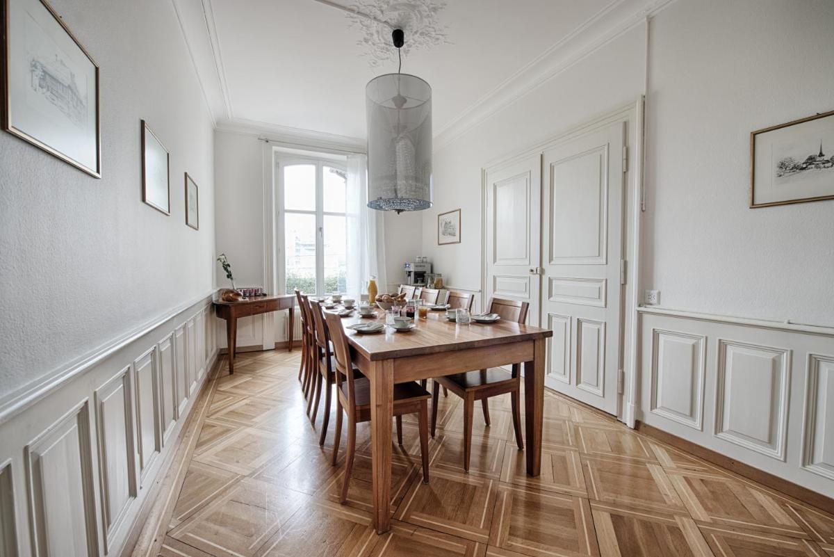 Suitetrails - Am Pavillon, Bed&Kitchen