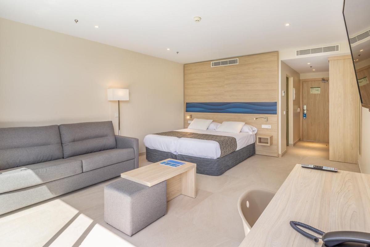 Cama o camas de una habitación en Hotel Samos