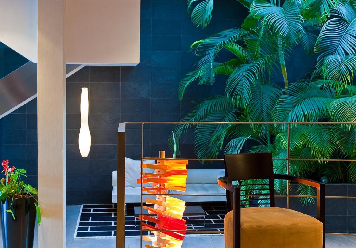 Zona de estar de Hotel Areca