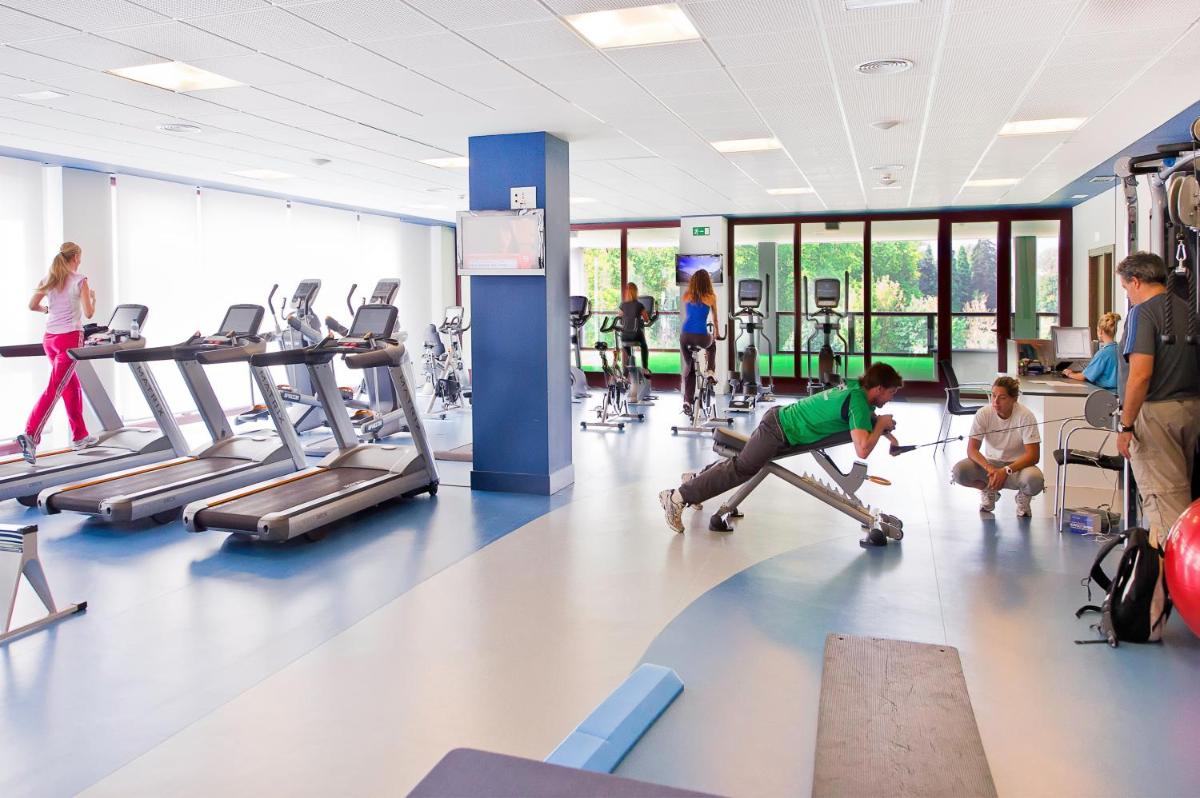 Gimnasio o instalaciones de fitness de Blau Hotel Las Caldas