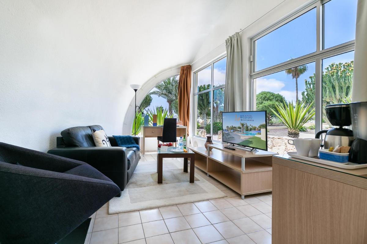 Zona de estar de Hotel LIVVO Risco del Gato Suites