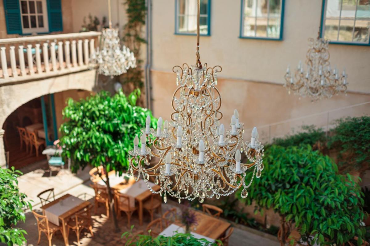 Jardín al aire libre en Jardí de Ses Bruixes Boutique Hotel