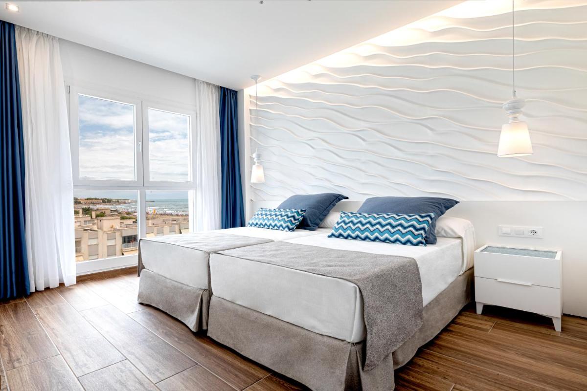 Cama o camas de una habitación en Alcossebre Sea Experience