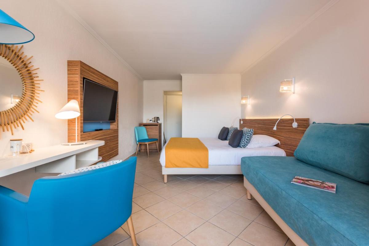 Coin salon dans l'établissement Hôtel de l'Esterel Pierre & Vacances