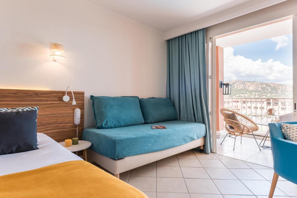 Coin salon dans l'établissement Hôtel de l'Esterel Pierre & Vacances