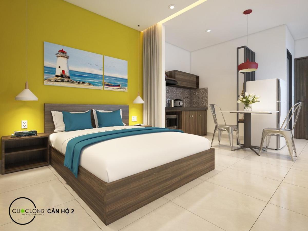 ORIENT HOUSE apt, kitchenette, TV cable,wifi free, My Khe beach, Danang - Housity