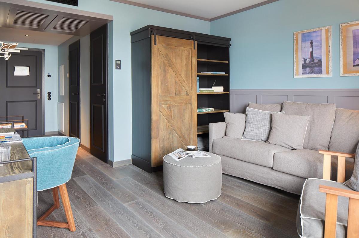 Ein Sitzbereich in der Unterkunft Lighthouse Hotel & Spa