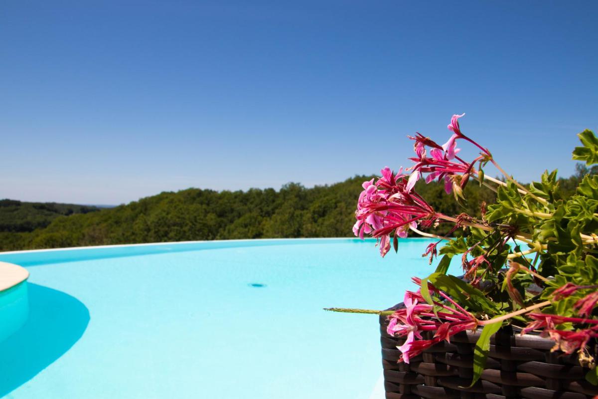 Piscine de l'établissement Domaine de Janis & Spa ou située à proximité
