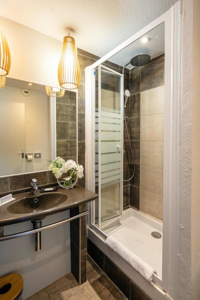 Salle de bains dans l'établissement Thalazur Port-Camargue - Hotel & Spa