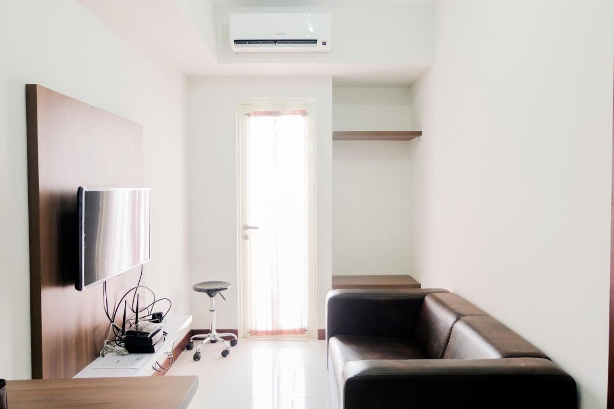 Modern 1BR Apartment at Scientia Residence By Travelio - Housity