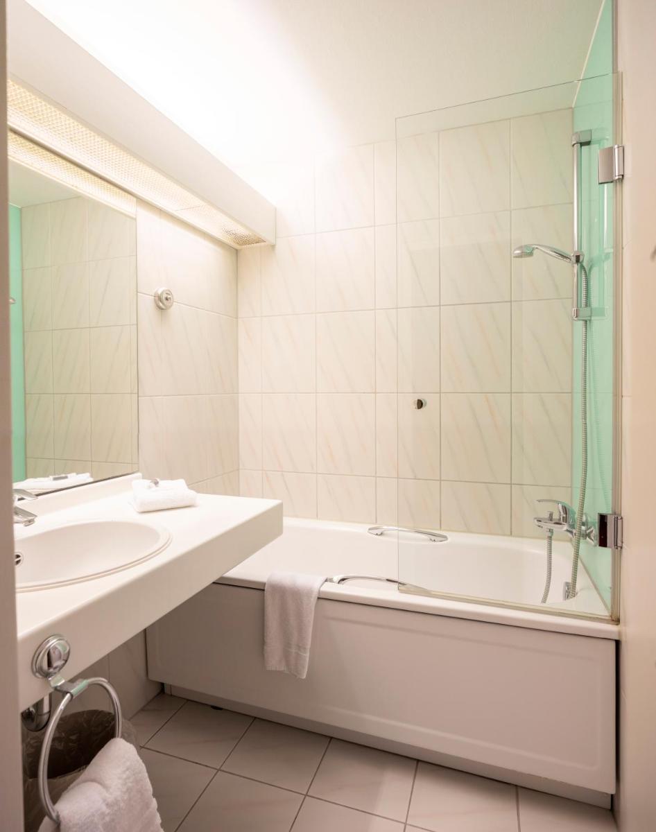 Ein Badezimmer in der Unterkunft Mühl Vital Resort