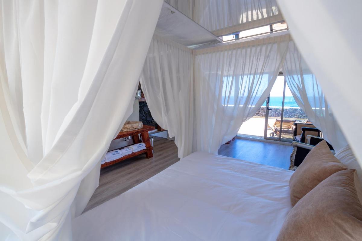 Cama o camas de una habitación en Hotel Puntagrande