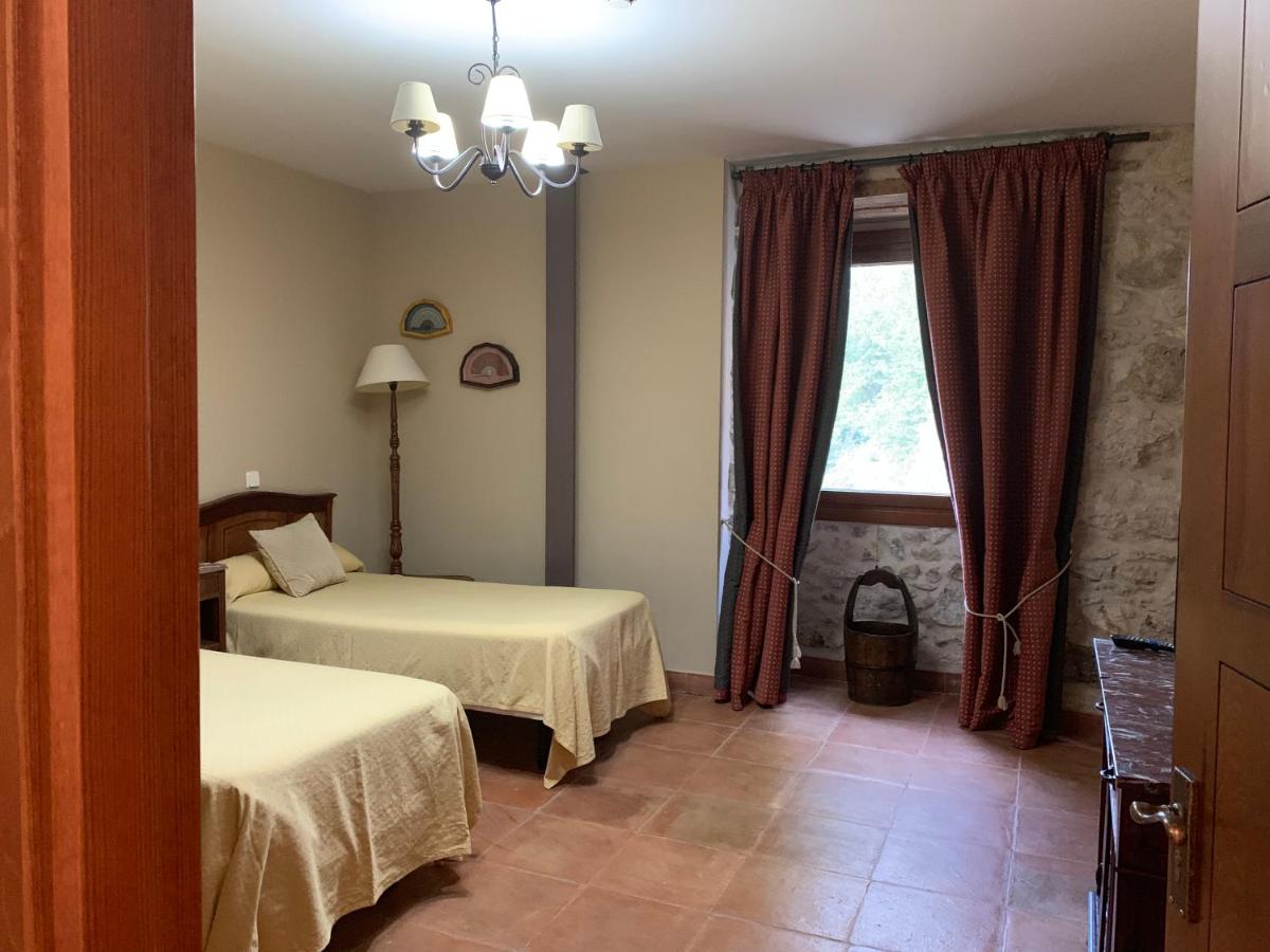 Cama o camas de una habitación en Molino Grande del Duratón