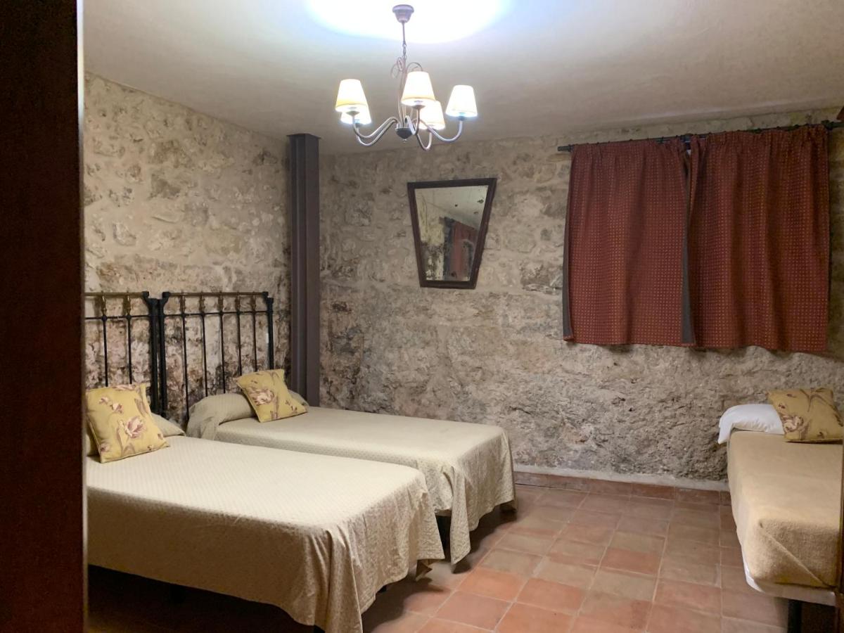Cama o camas de una habitación en Molino Grande del Duratón