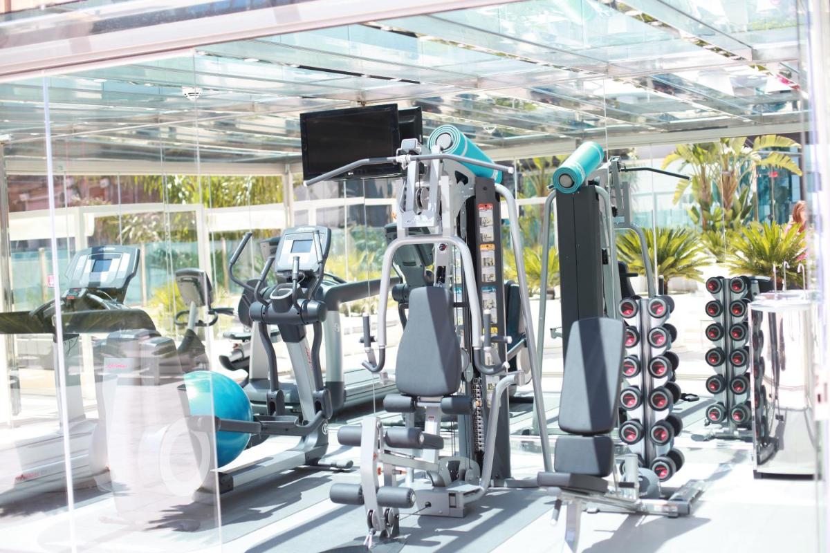 Gimnasio o instalaciones de fitness de Hotel Indigo Barcelona - Plaza Catalunya 4Sup by IHG