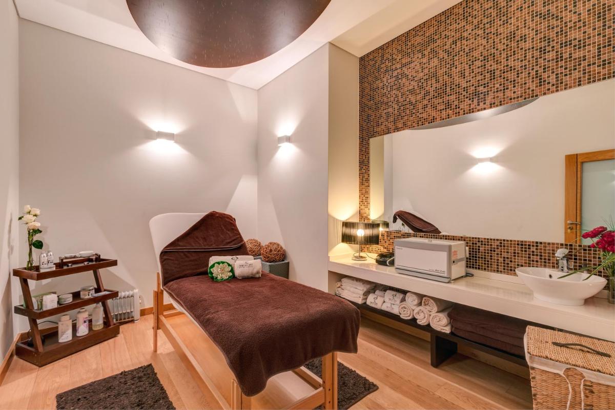 Uma área de estar em Hotel Rural Vale Do Rio