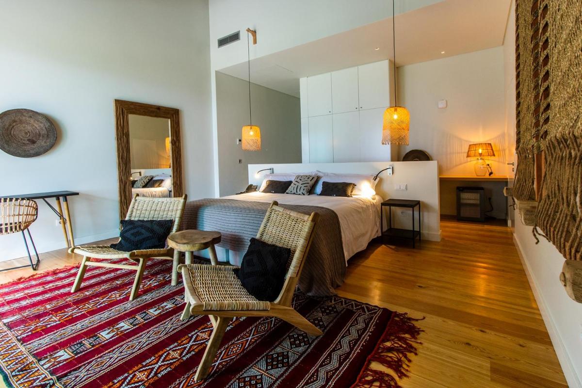 Uma cama ou camas num quarto em SENSI Azores Nature and SPA