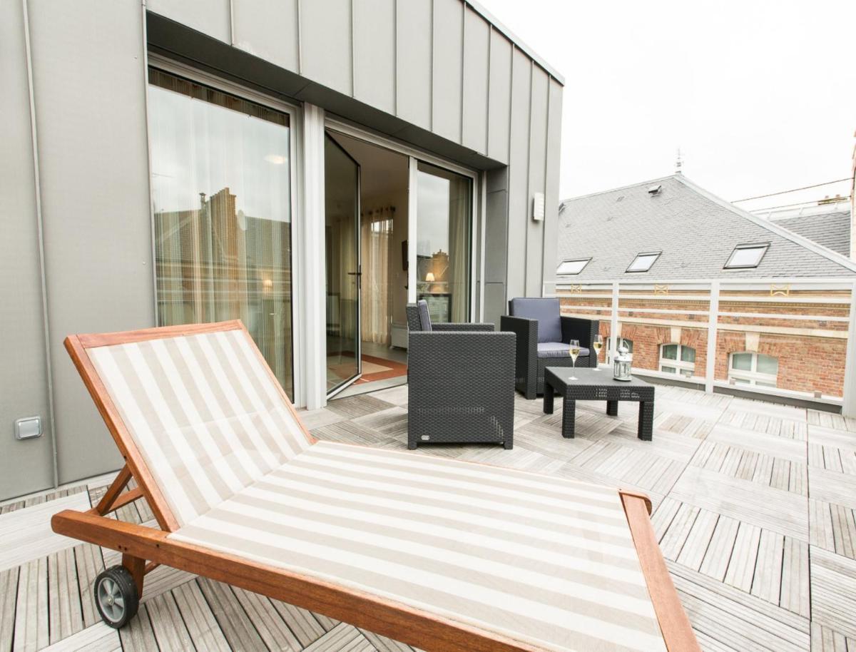Balcon ou terrasse dans l'établissement Hôtel Spa Marotte