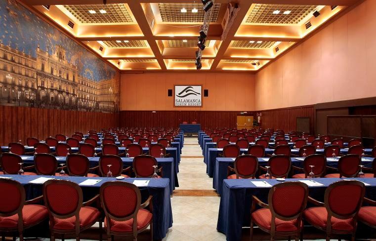 Zona business o sala de conferencias en Hotel Doña Brígida – Salamanca Forum