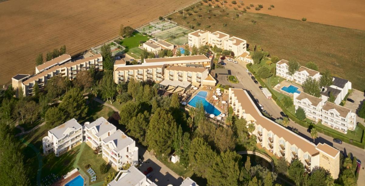 Paisaje cerca de este apartahotel