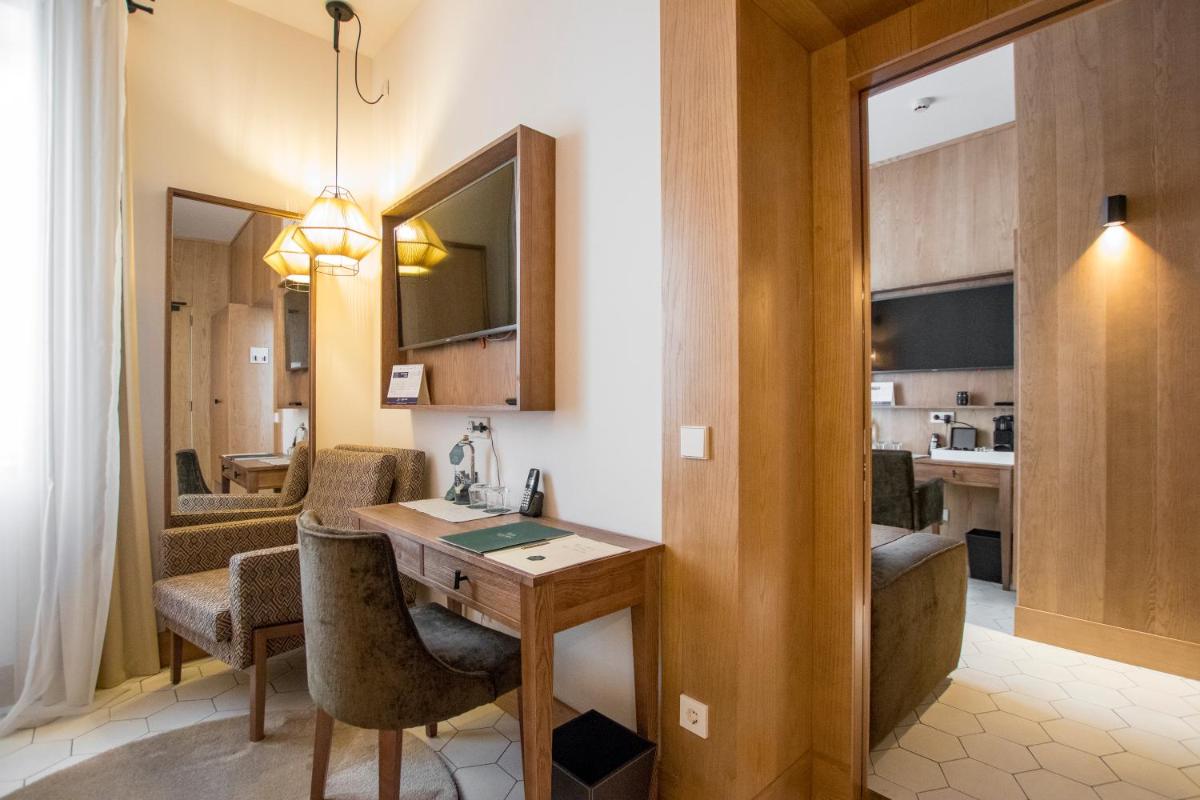 Una cocina o zona de cocina en Boutique Hotel Sant Roc & Spa