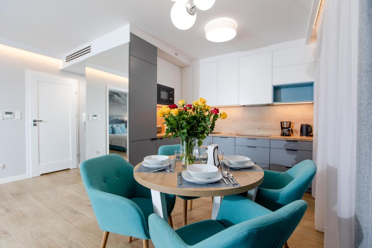 Apartament TURKUSOWY Gardenia Dziwnów z widokiem na morze EPapartamenty - Housity