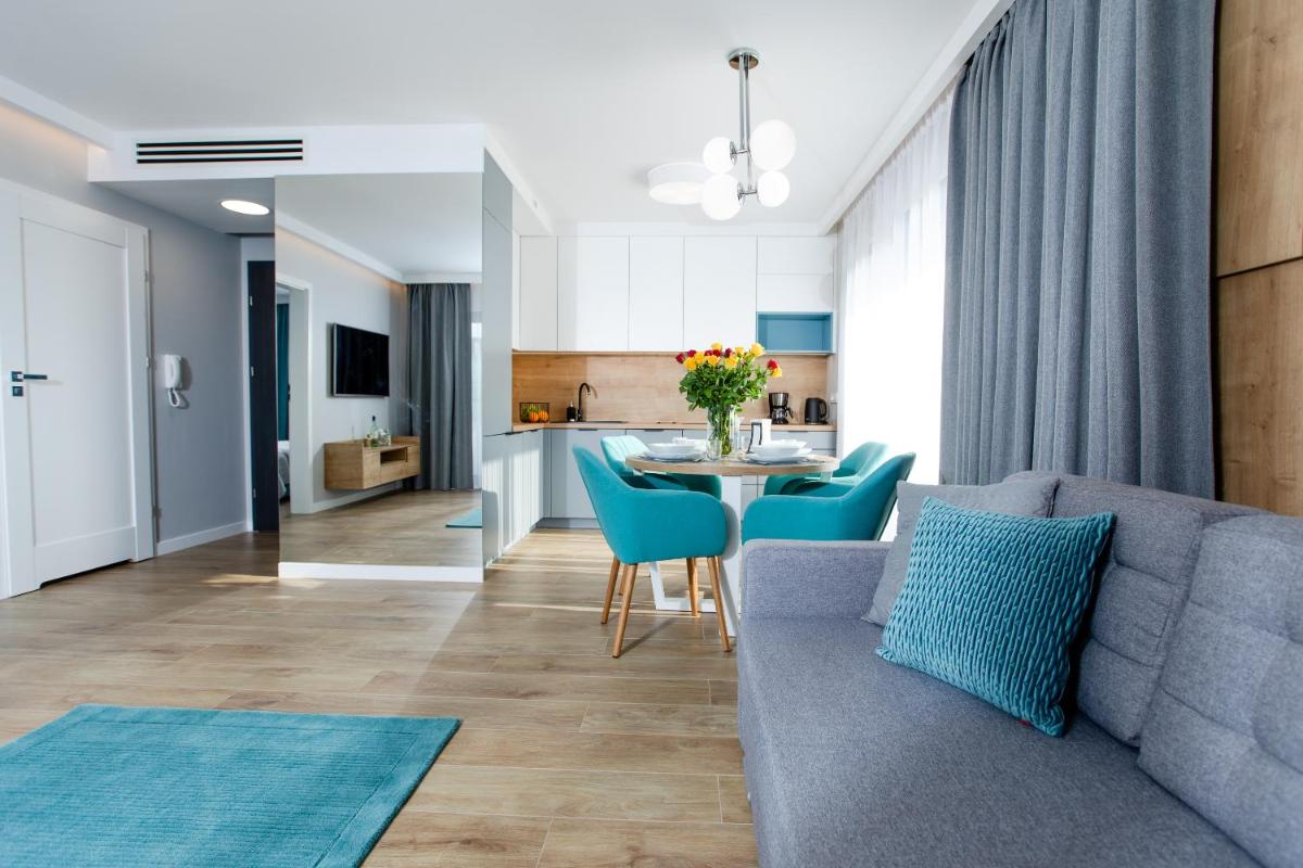 Apartament TURKUSOWY Gardenia Dziwnów z widokiem na morze EPapartamenty - Housity