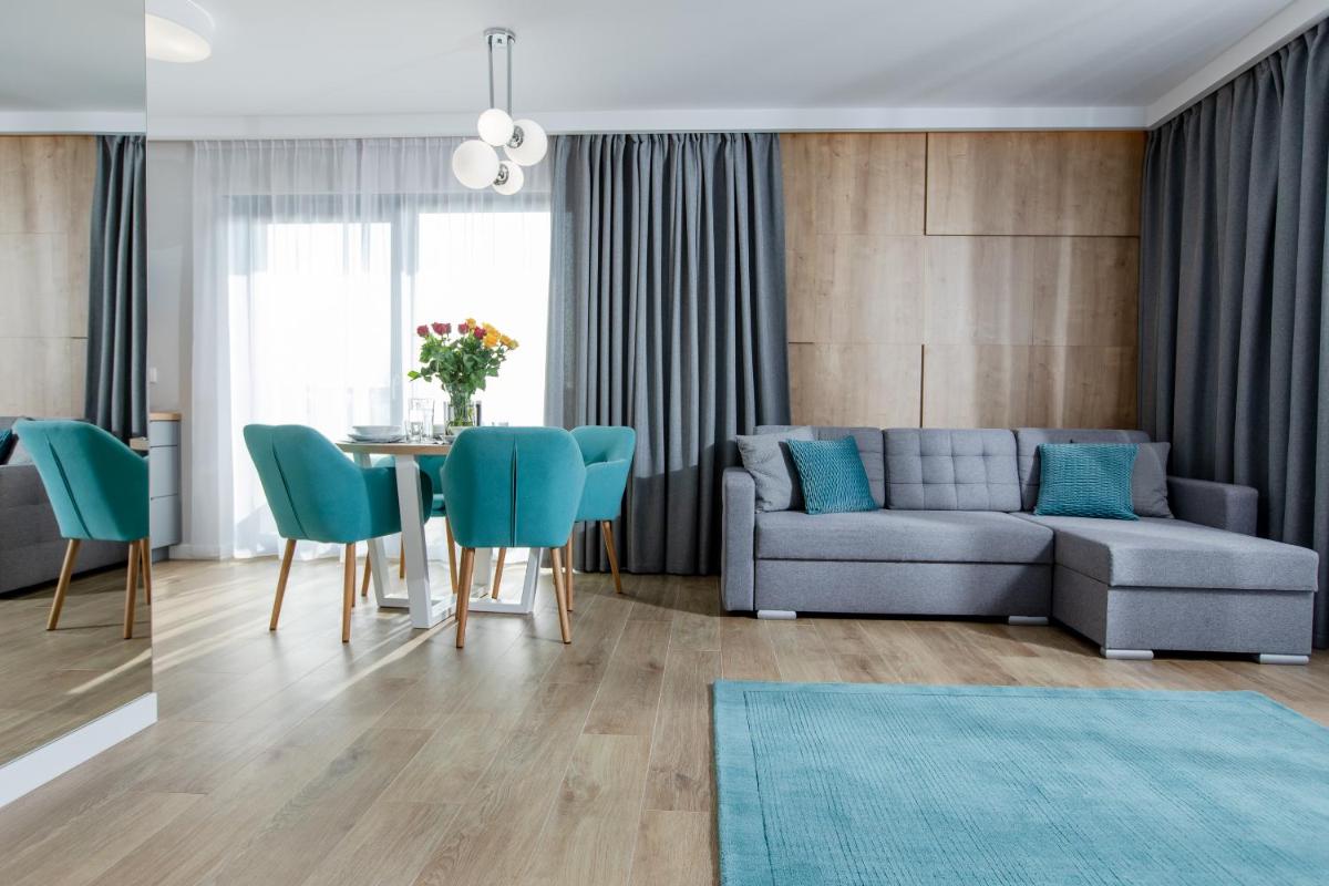 Apartament TURKUSOWY Gardenia Dziwnów z widokiem na morze EPapartamenty - Housity