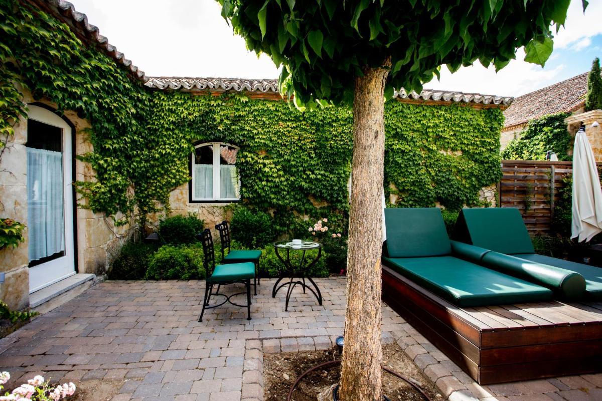 Jardín al aire libre en Hacienda Zorita Wine Hotel & Spa