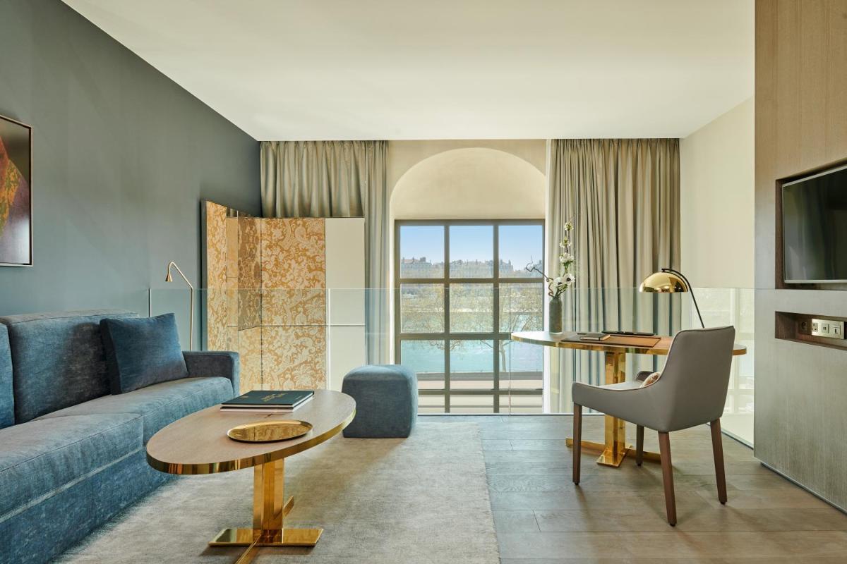 Coin salon dans l'établissement InterContinental Lyon - Hotel Dieu by IHG